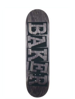 Baker Skateboards Deck Logo Black/White 8.475 OG Shape with Griptape